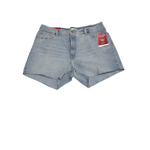 NWT Levi's Signature Women's Vintage Original 14 W32 Blue Denim Shorts Casual - Picture 2 of 10